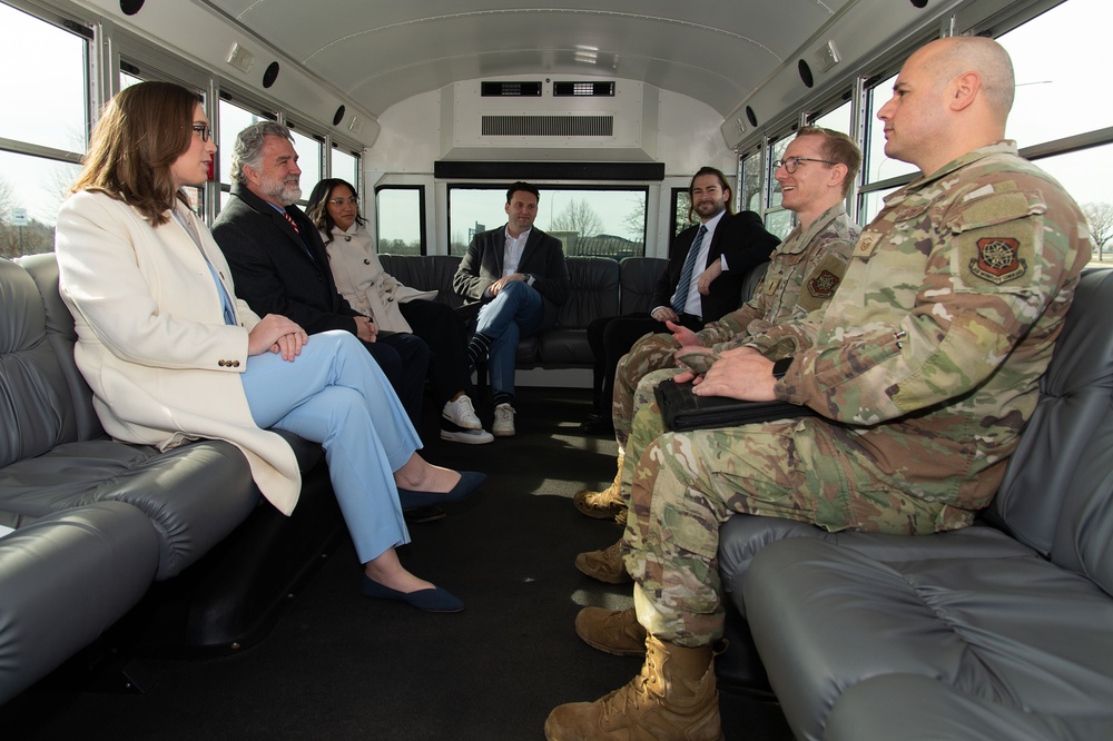 Rep. Sarah McBride of Delaware visits Dover AFB