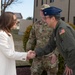 Rep. Sarah McBride of Delaware visits Dover AFB