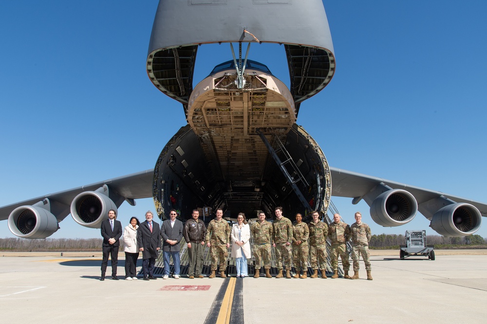 Rep. Sarah McBride of Delaware visits Dover AFB