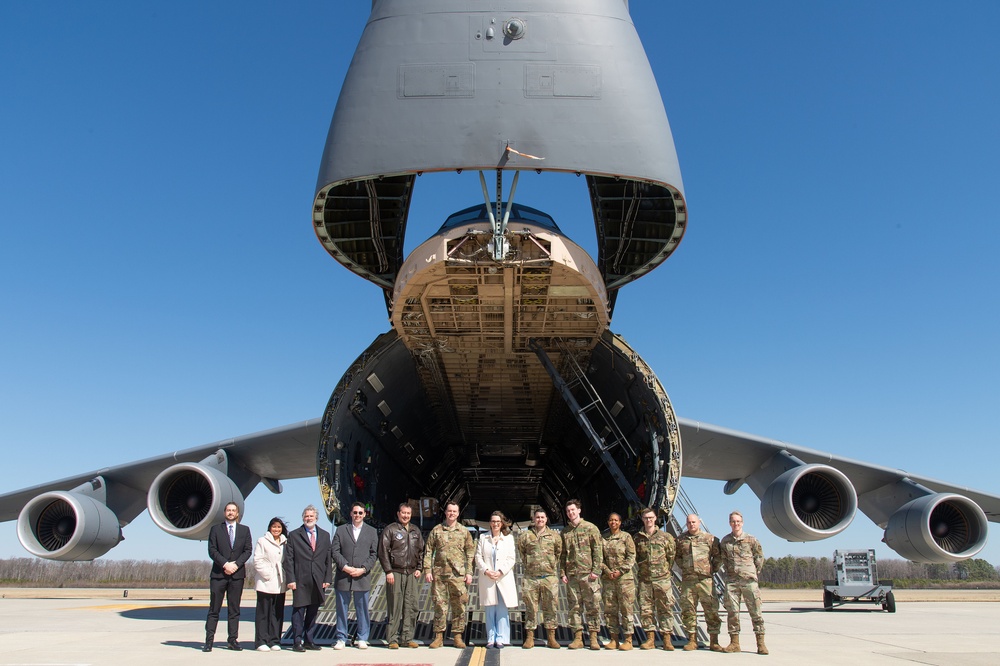 Rep. Sarah McBride of Delaware visits Dover AFB