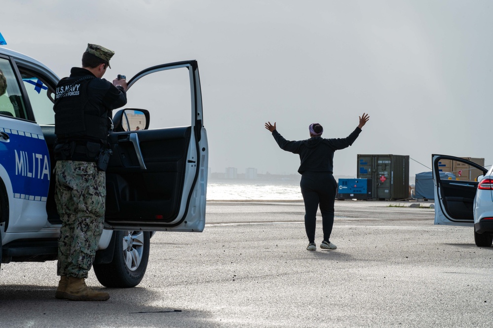 NAVSTA Rota Conducts Final Evaluation Problem Antiterrorism Assessment