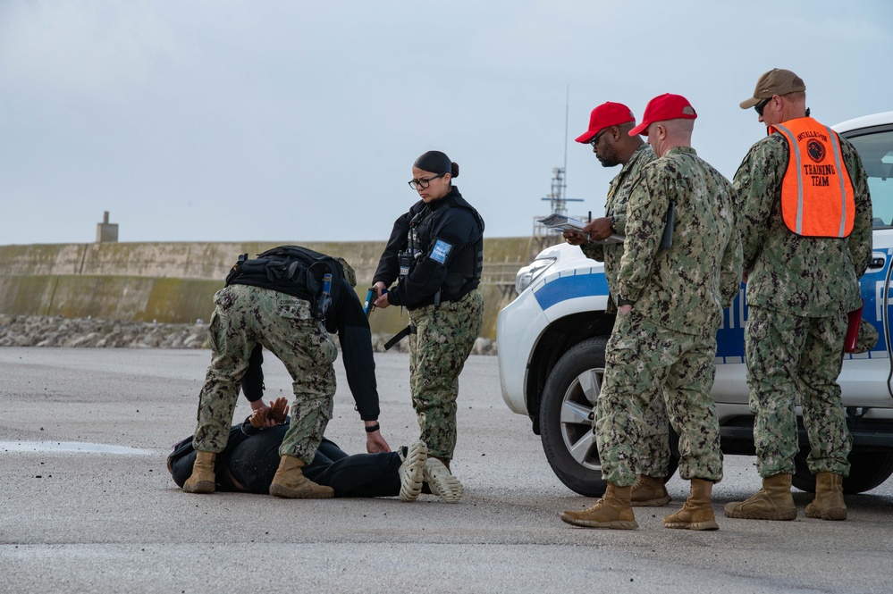NAVSTA Rota Conducts Final Evaluation Problem Antiterrorism Assessment