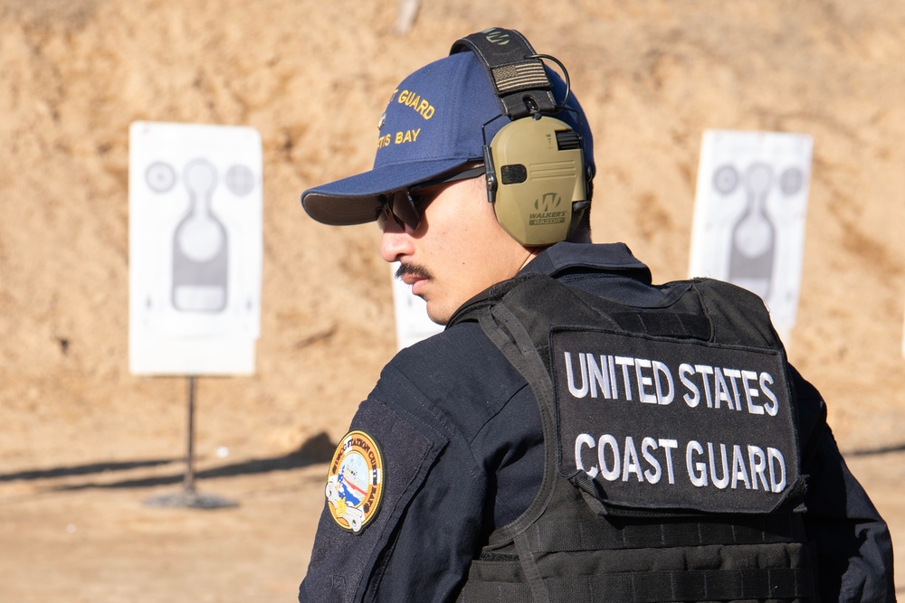 Coast Guard Station Curtis Bay completes pistol qualification course