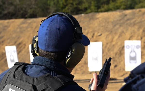 Coast Guard Station Curtis Bay completes pistol qualification course
