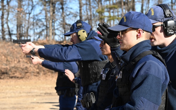 Coast Guard Station Curtis Bay completes pistol qualification course