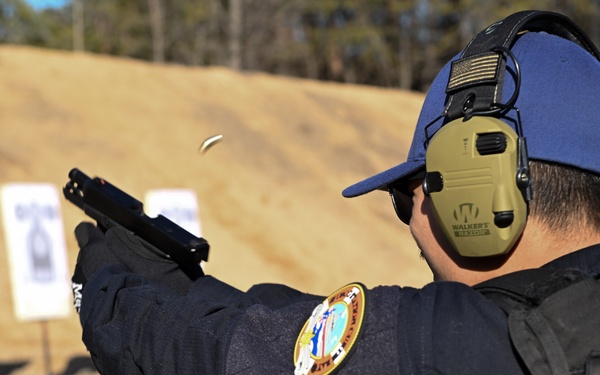 Coast Guard Station Curtis Bay completes pistol qualification course