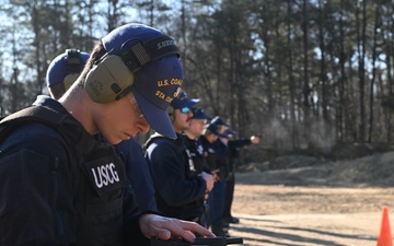 Coast Guard Station Curtis Bay completes pistol qualification course