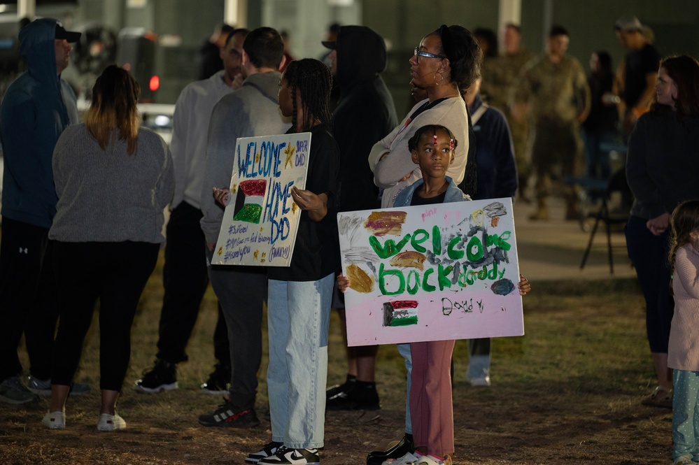 Dyess welcomes 317th AW Airmen home