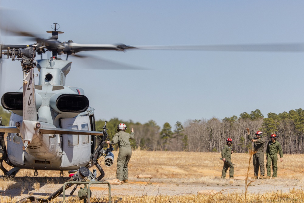 22nd MEU Conducts Aerial Live-Fire Range During RUT