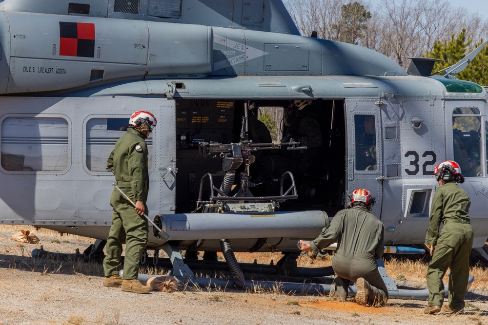 22nd MEU Conducts Aerial Live-Fire Range During RUT