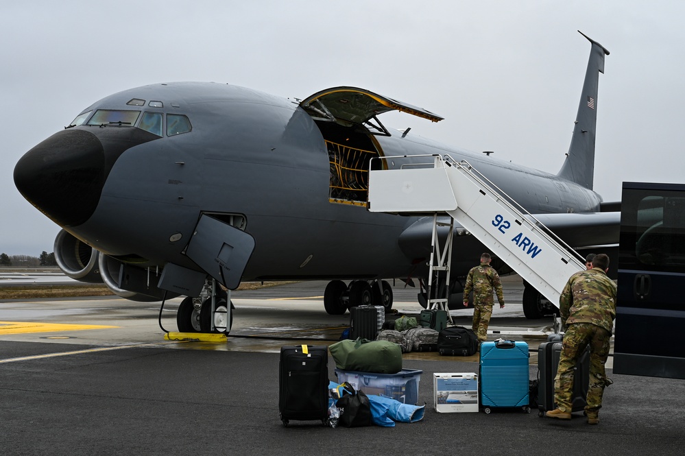 93rd Air Refueling Squadron deployment
