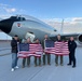 A flyover to honor a fallen leader