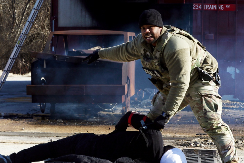 US Army EOD technicians hone skills during law enforcement exercise on Fort Belvoir