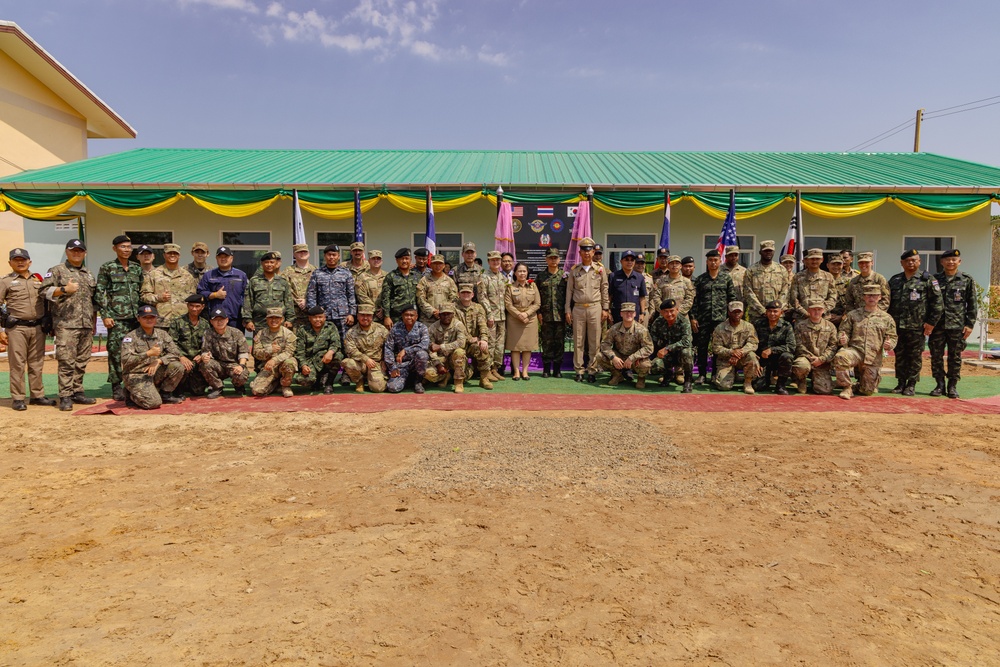 Cobra Gold 25 ENCAP Site 1 Dedication Ceremony