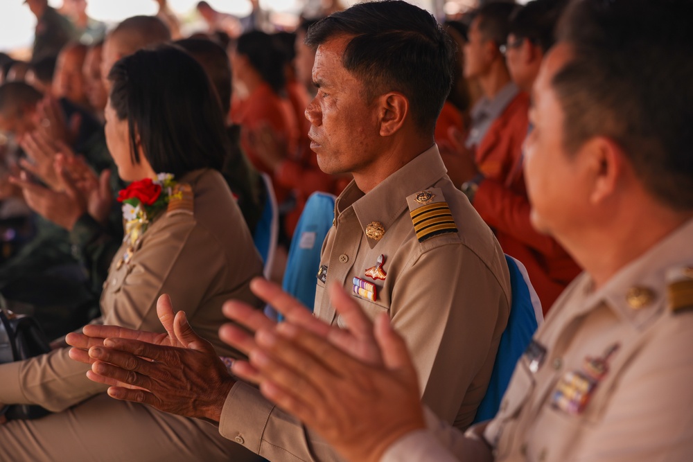 Cobra Gold 25 ENCAP Site 1 Dedication Ceremony