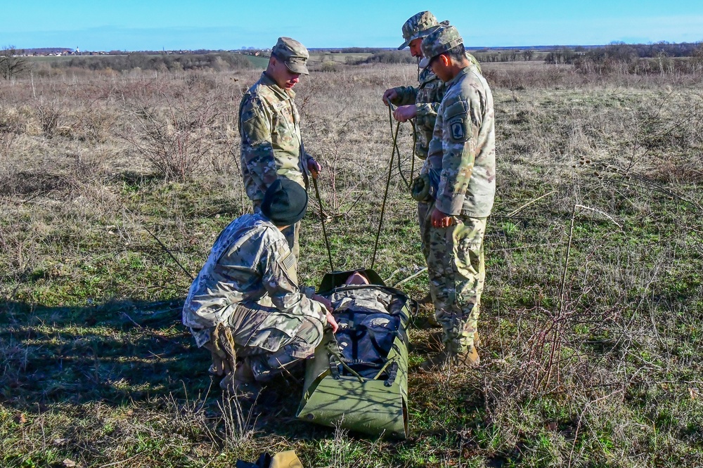 Sky Soldiers test FlyingBasket drone for transporting equipment and injuries