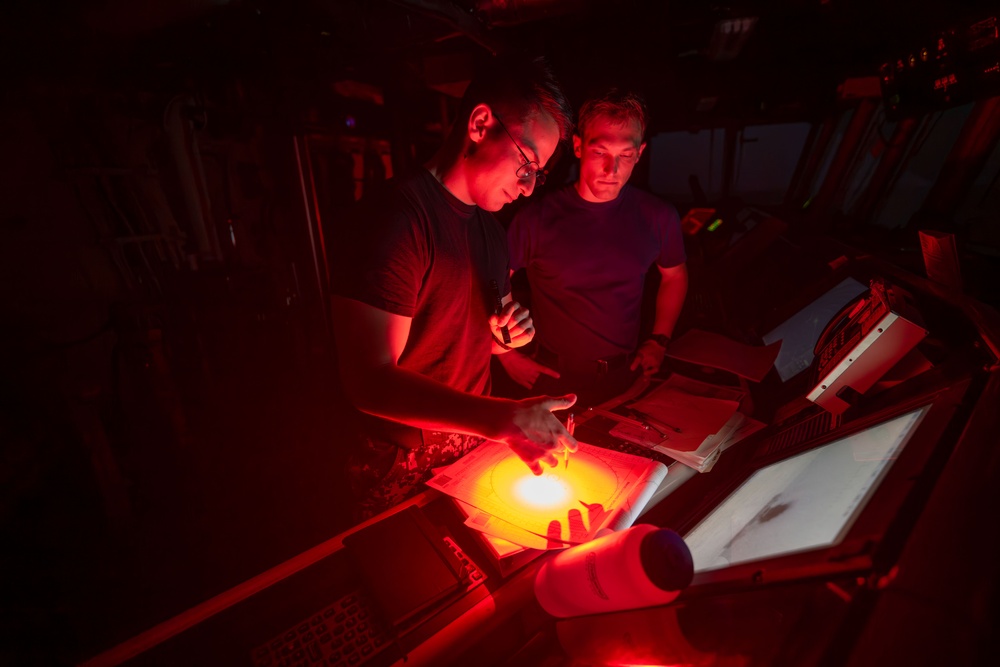 Coast Guard Cutter Kimball Conducts Air Drop to Continue Counter Narcotics Operations in the Eastern Pacific Ocean