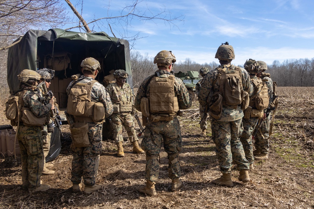 1st Bn., 11th Marines participate in Operation Lethal Eagle 25.1