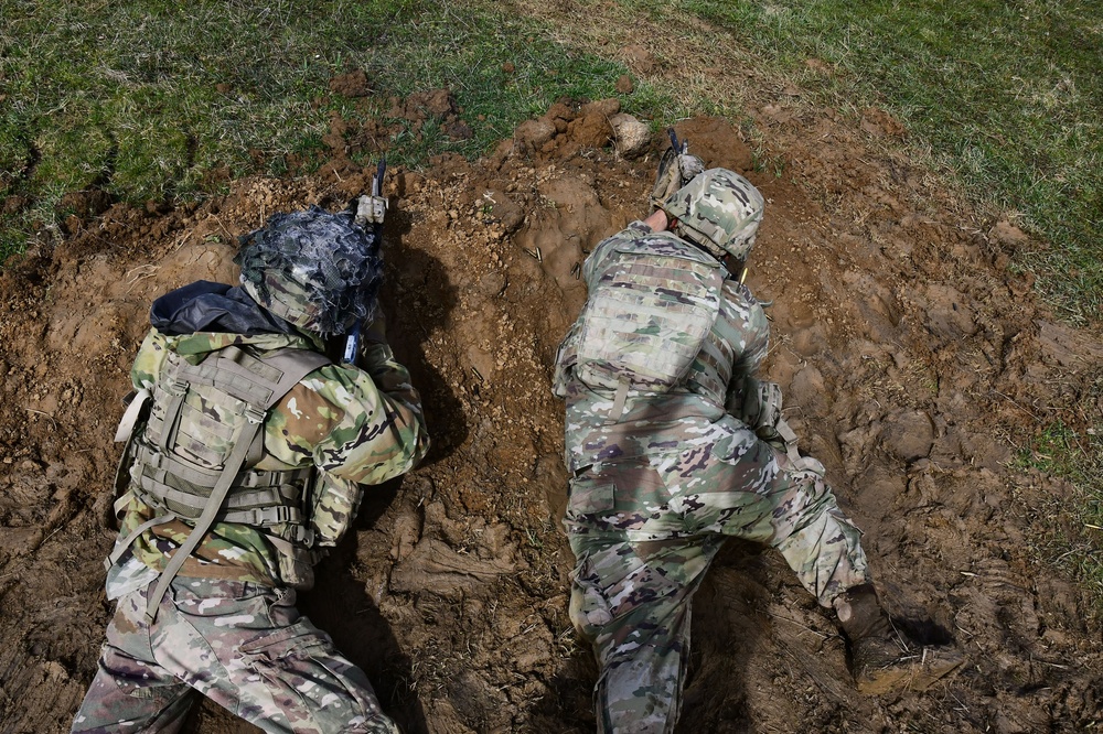 Sky Soldiers Conduct M4 team live-fire exercises at Gašinci training area, Croatia