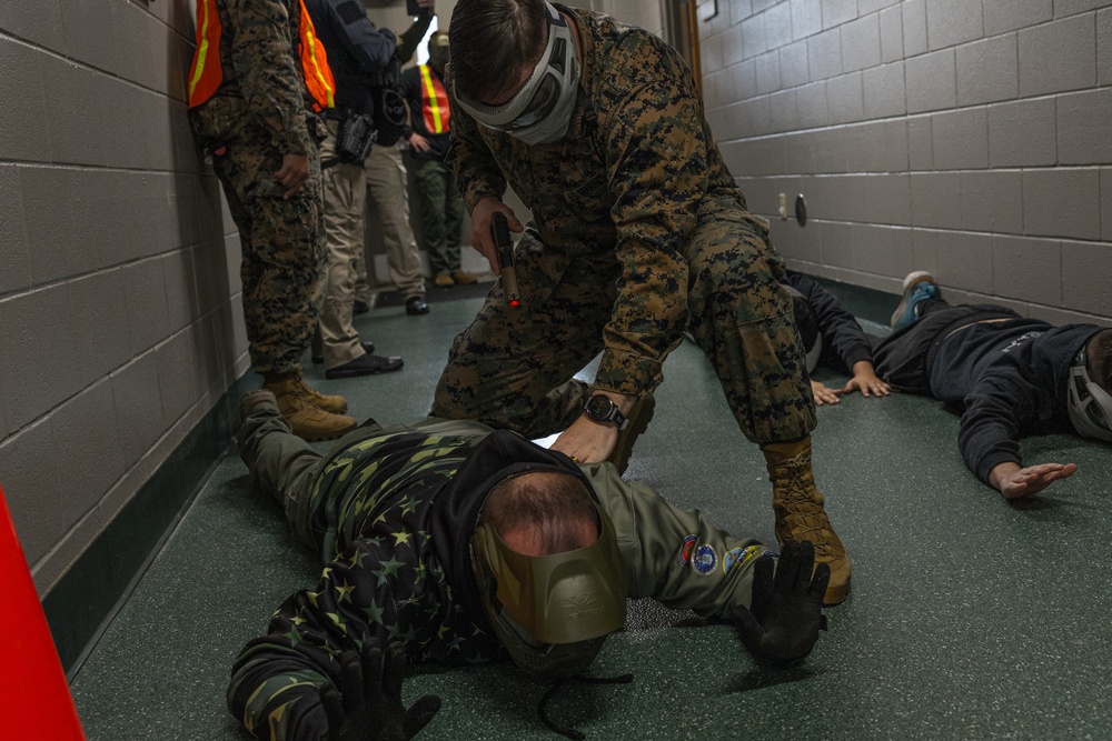 PMO Instructor Active Shooting Drill