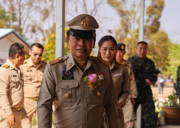 Cobra Gold 25 ENCAP Site 1 Dedication Ceremony