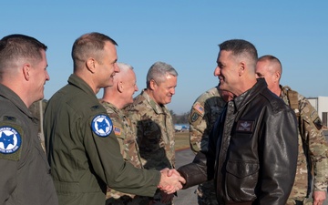 National Guard Bureau Chief Gen. Nordhaus Visits McEntire Joint National Guard Base