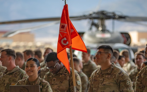 404th Aviation Support Battalion’s Ellis D. Parker Award ceremony