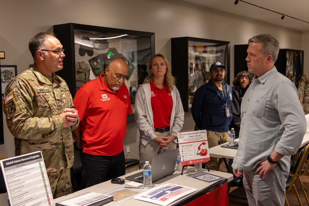 Secretary of the Army Engages with USACE Outreach Team