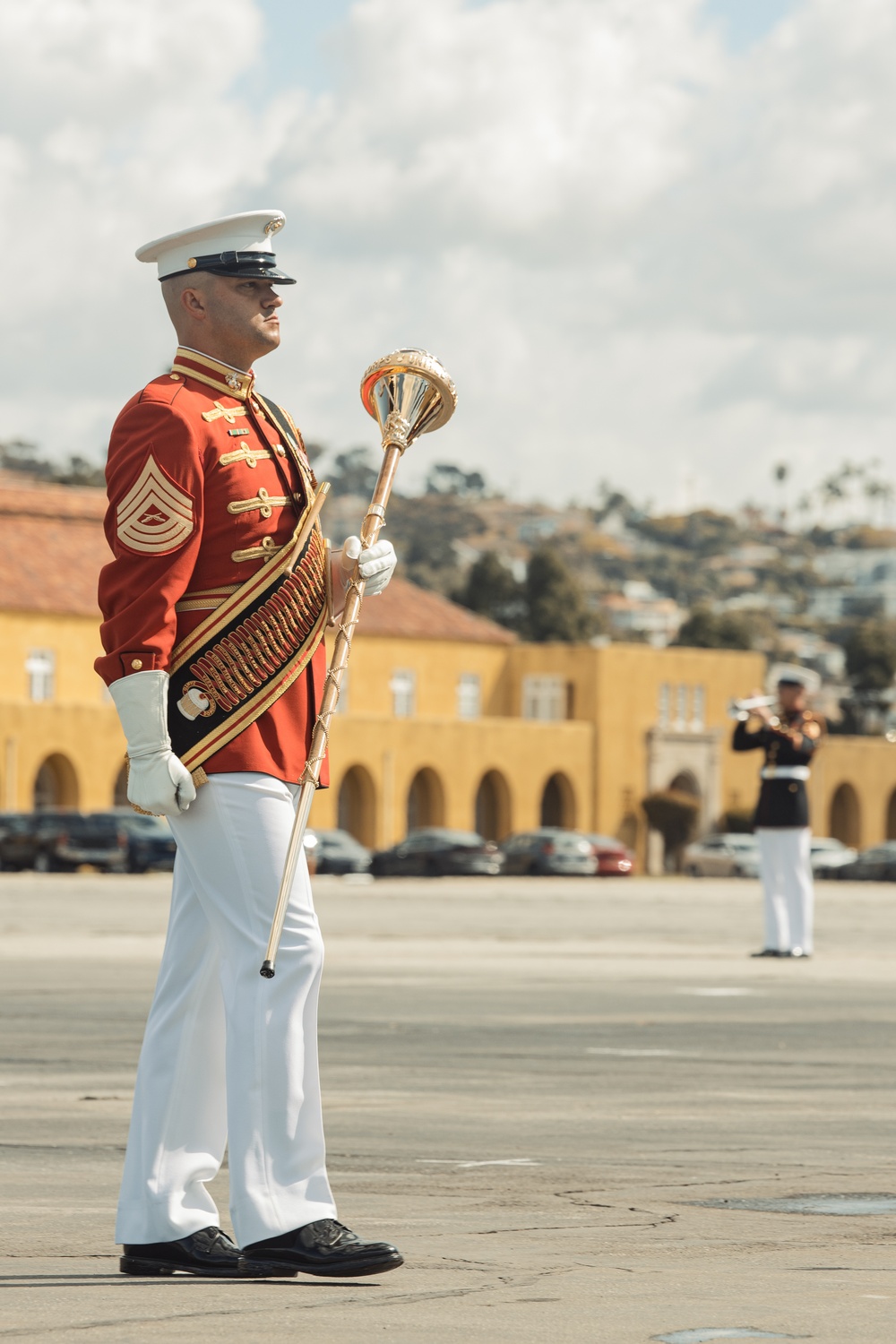 Battle Color Training Detachment Visit at MCRD San Diego