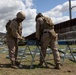 U.S. Marines mount concertina wire along southern border barrier