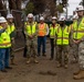 USACE Leaders Oversee Erosion Control at Marquez Elementary