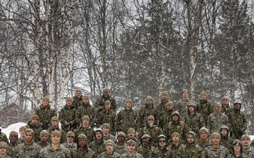 Exercise Joint Viking 25: Golf Company, 2d Battalion, 8th Marines Group Photo