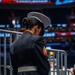 Sgt. Shelby Petersen performs national anthem at Capital One Arena