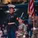 Sgt. Shelby Petersen performs the national anthem at Capital One Arena