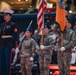 Sgt. Shelby Petersen performs the national anthem at Capital One Arena