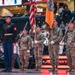Sgt. Shelby Petersen performs the national anthem at Capital One Arena