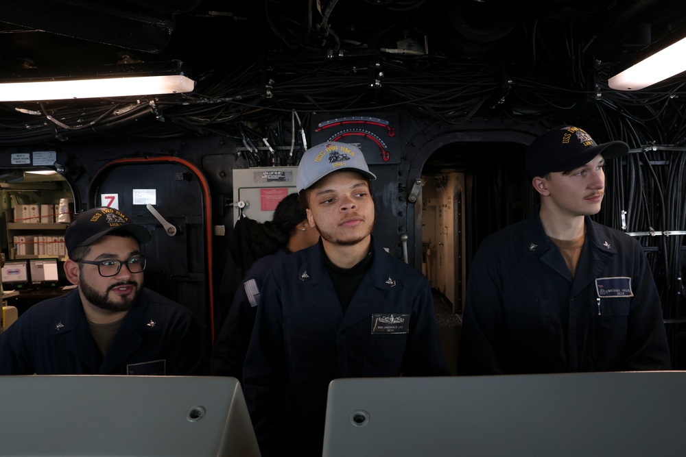 USS Iwo Jima Sea and Anchor