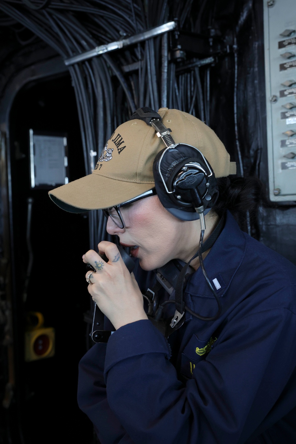 USS Iwo Jima Sea and Anchor