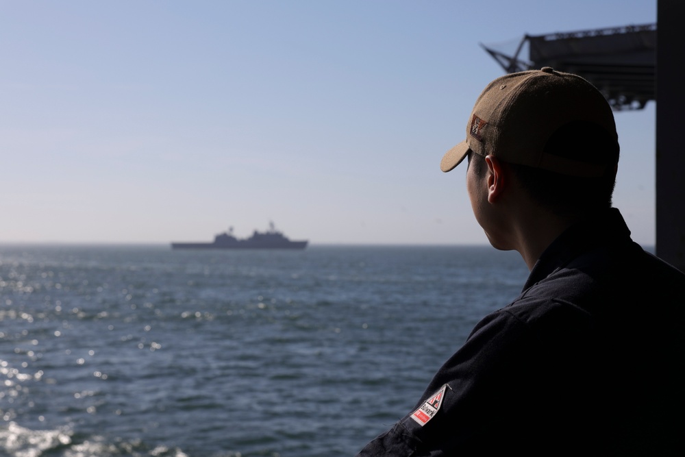 USS Iwo Jima Sea and Anchor