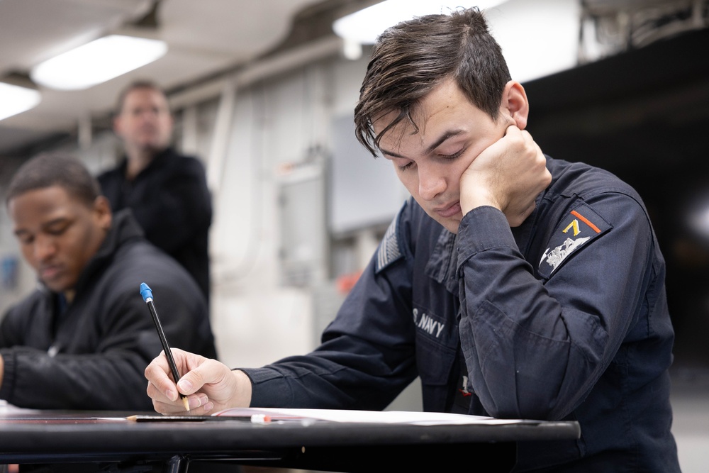 USS Iwo Jima E5 Exam