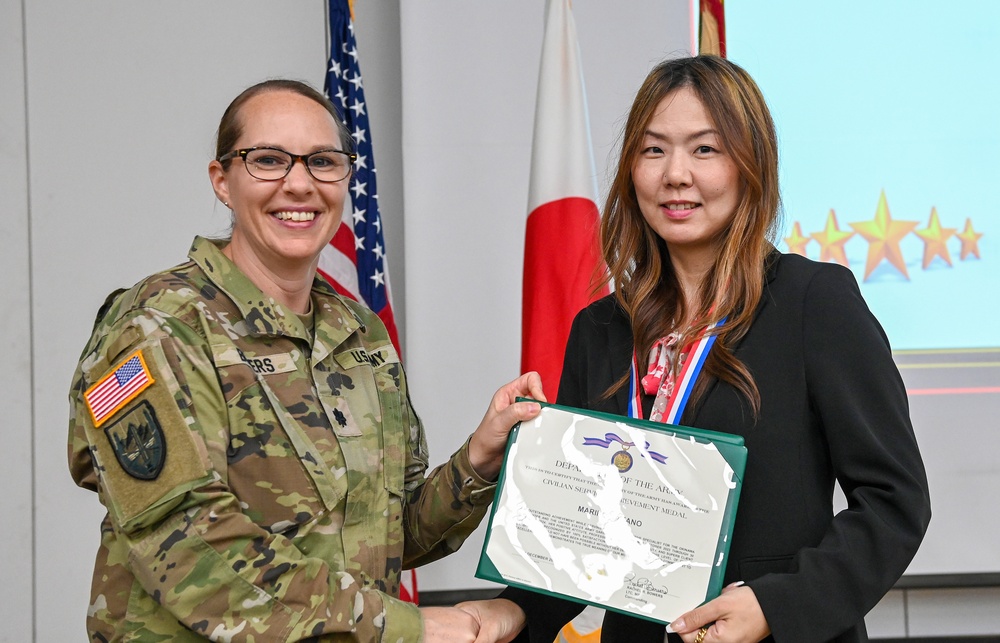 USAG Okinawa Hosts Awards, Town Hall Meeting