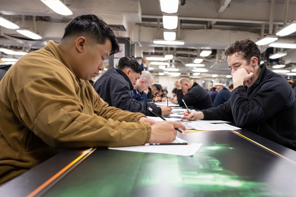 USS Iwo Jima E5 Exam