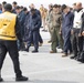 Sailors conduct foreign object debris walkdown