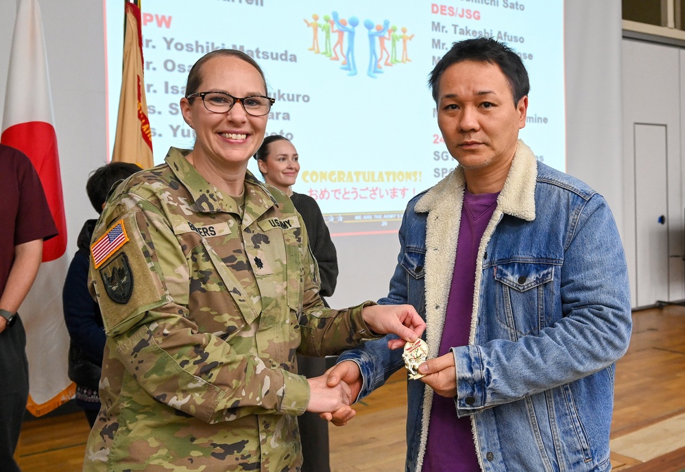 USAG Okinawa Hosts Awards, Town Hall Meeting