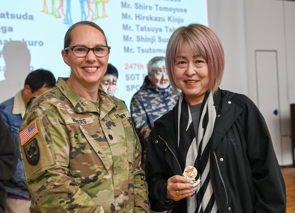 USAG Okinawa Hosts Awards, Town Hall Meeting