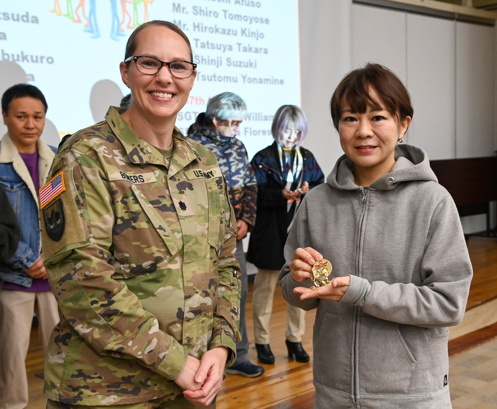 USAG Okinawa Hosts Awards, Town Hall Meeting