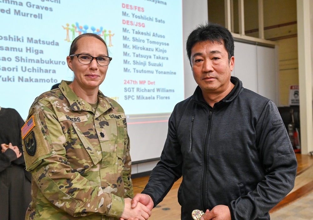 USAG Okinawa Hosts Awards, Town Hall Meeting