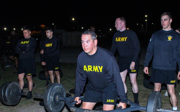 HHBN, III Armored Corps Conducts Fitness Challenge