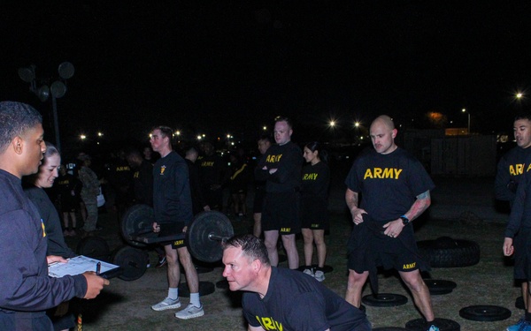 HHBN, III Armored Corps Conducts Fitness Challenge
