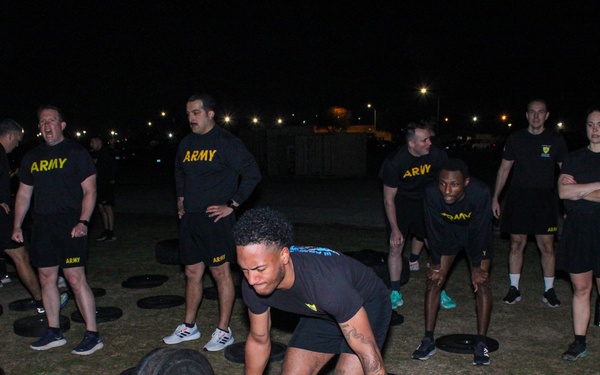 HHBN, III Armored Corps Conducts Fitness Challenge